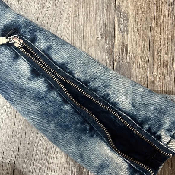 Project 18 NWT Booty lifting blue  jeans 28/9 Labella skinny ankle zipper unisex - Picture 11 of 16